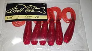 Силікон TRIPLE 3" сьедобный "Gold fish" color 14