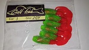 Силікон TRIPLE 3" сьедобный "Gold fish" color 25/1