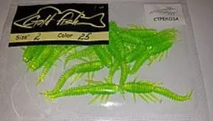 Силікон стрекоза2" сьедобный "Gold fish" color 25