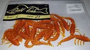 Силікон бабка 2" сьедобный "Gold fish" color 21