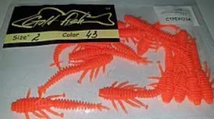 Силікон бабка 2" сьедобный "Gold fish" color 43