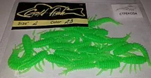 Силікон бабка 2" сьедобный "Gold fish" color 23