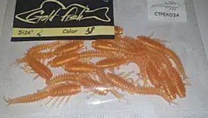 Силікон бабка 2" сьедобный "Gold fish" color 38
