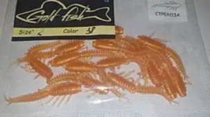 Силікон бабка 2" сьедобный "Gold fish" color 38