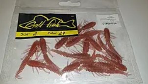 Силікон бабка 2" сьедобный "Gold fish" color 27