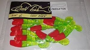 Силікон Predator 2" сьедобный "Gold fish" color 1/25