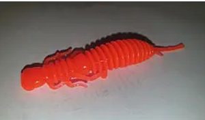 Силікон Німфа 2,8" сьедобный "Gold fish" color 40