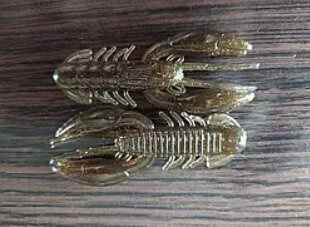 Силікон рак 2,5" сьедобный "Gold fish" color 59