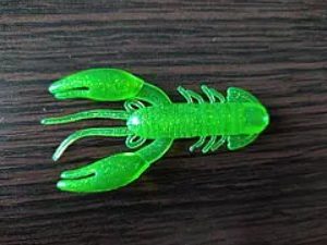 Силікон рак 2,5" сьедобный "Gold fish" color 25