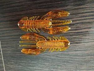 Силікон рак 2,5" сьедобный "Gold fish" color 21