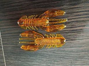 Силікон рак 2,5" сьедобный "Gold fish" color 21