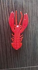 Силікон рак 2,5" сьедобный "Gold fish" color 1