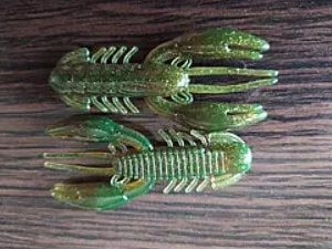 Силікон рак 2,5" сьедобный "Gold fish" color 42
