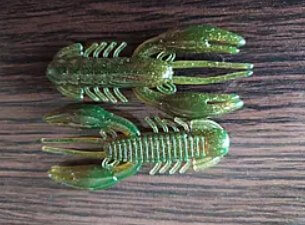 Силікон рак 2,5" сьедобный "Gold fish" color 42