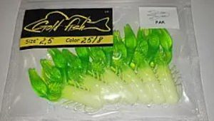 Силікон рак 2,5" сьедобный "Gold fish" color 25/8