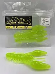 Силікон рак 3,5" сьедобный "Gold fish" color 25