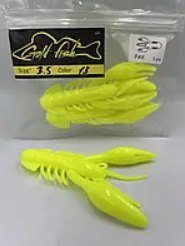 Силікон рак 3,5" сьедобный "Gold fish" color 13