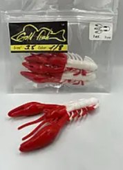 Силікон рак 3,5" сьедобный "Gold fish" color 1/8