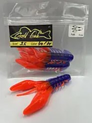 Силікон рак 3,5" сьедобный "Gold fish" color 40/71