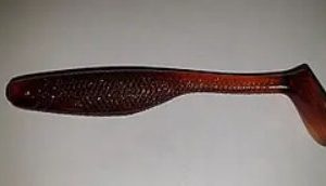 Силікон SLIM 3.6" 90мм сьедобный "Gold fish" color 42