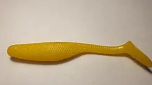 Силікон SLIM 3.6" 90мм сьедобный "Gold fish" color 3