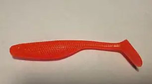 Силікон SLIM 3.6" 90мм сьедобный "Gold fish" color 40