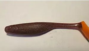 Силікон SLIM 3.6" 90мм сьедобный "Gold fish" color 4/18