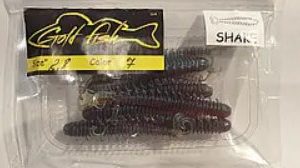 Силікон SHAKE 2.8" сьедобный "Gold fish" color 7