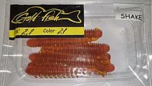 Силікон SHAKE 2.8" сьедобный "Gold fish" color 21