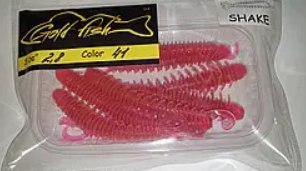 Силікон SHAKE 2.8" сьедобный "Gold fish" color 41