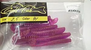 Силікон AVARUNA 2.5" сьедобный "Gold fish" color 41