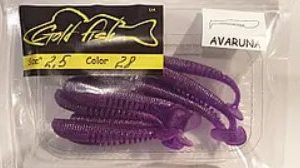 Силікон AVARUNA 2.5" сьедобный "Gold fish" color 28