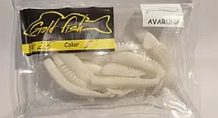 Силікон AVARUNA 2.5" сьедобный "Gold fish" color 8