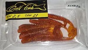 Силікон AVARUNA 2.5" сьедобный "Gold fish" color 21