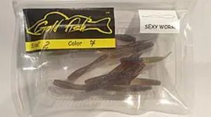 Силікон SEXY WORM 2" сьедобный "Gold fish" color 7