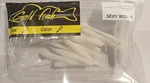 Силікон SEXY WORM 2" сьедобный "Gold fish" color 8