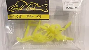 Силікон MADWAD 1.6" сьедобный "Gold fish" color 13