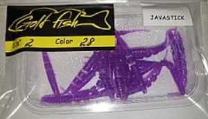 Силікон джавастик 2" сьедобный "Gold fish" color 28