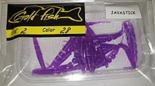 Силікон джавастик 2" сьедобный "Gold fish" color 28