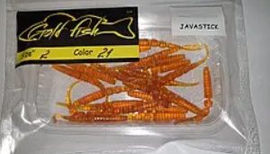 Силікон джавастик 2" сьедобный "Gold fish" color 21