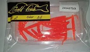 Силікон джавастик 2" сьедобный "Gold fish" color 36