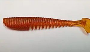 Силікон AVARUNA 4" сьедобный "Gold fish" color 21