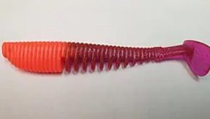 Силікон AVARUNA 4" сьедобный "Gold fish" color 43/41