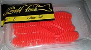 Силікон Джміль 3" сьедобный "Gold fish" color 40