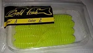 Силікон Джміль 3" сьедобный "Gold fish" color 2