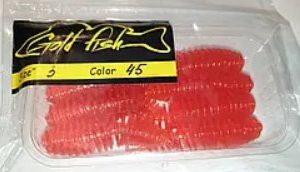 Силікон Джміль 3" сьедобный "Gold fish" color 45
