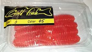 Силікон Джміль 3" сьедобный "Gold fish" color 45