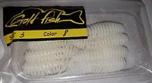 Силікон Джміль 3" сьедобный "Gold fish" color 8