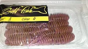 Силікон Джміль 3" сьедобный "Gold fish" color 4