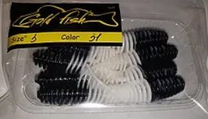 Силікон Джміль 3" сьедобный "Gold fish" color 31/8